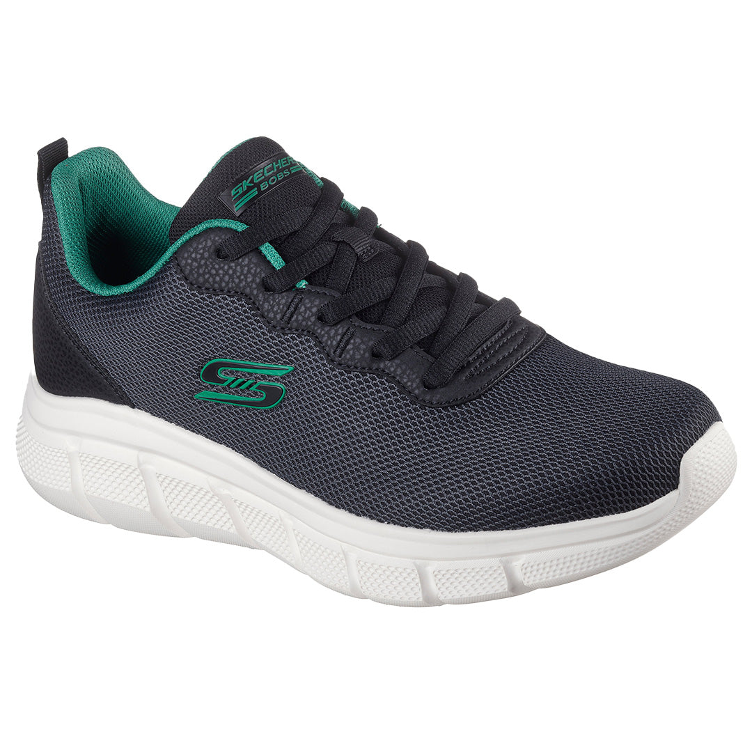 Skechers Men Bobs B Flex - Icy Edge | 118109BLK