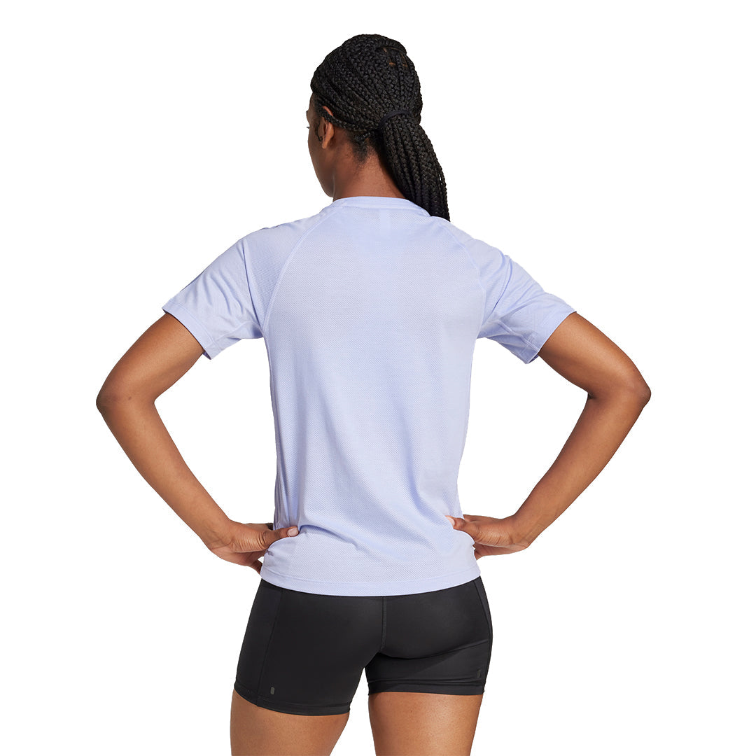 adidas Women Own The Run Excite 3-Stripes Tee | JD2276