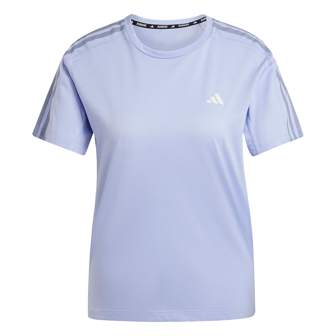 adidas Women Own The Run Excite 3-Stripes Tee | JD2276