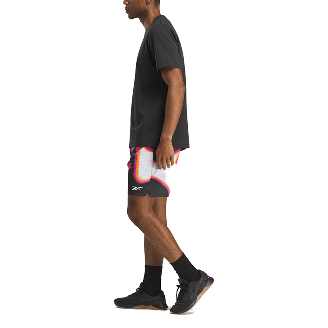 Reebok Men Reebok Basketball Transition Shorts AOP | 100214868