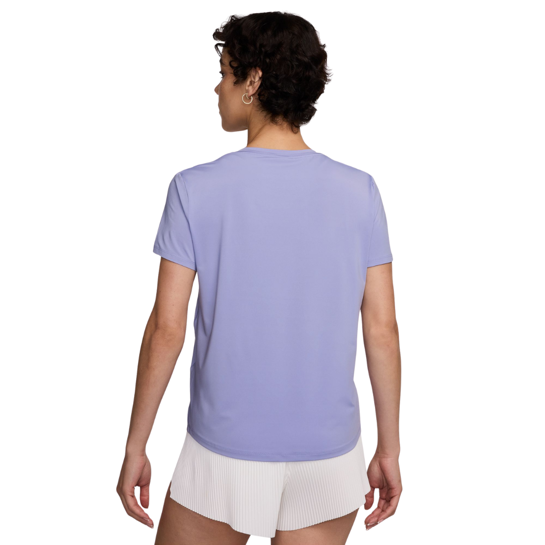 Nike Women One Swoosh Dri-Fit Short-Sleeve Running Top | HJ2205-533