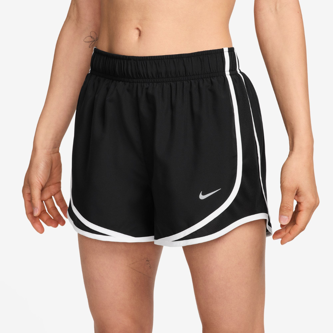 Nike Women Tempo Dri-Fit Mid-Rise Brief-Lined Running Shorts | HM6097-010