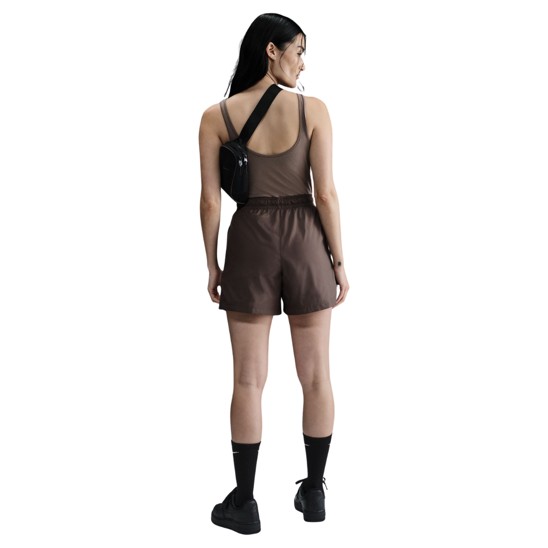 Nike Women Sportswear Classic Wovens Mid-Rise Shorts | FV7558-004