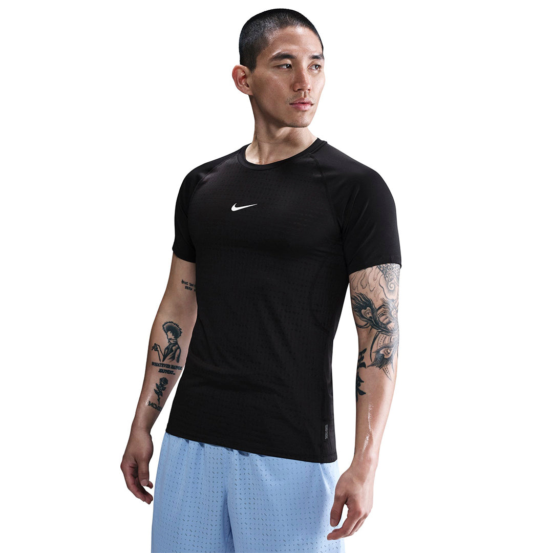 Nike Men Pro Breathe Slim Short-Sleeve Top | HJ4056-010
