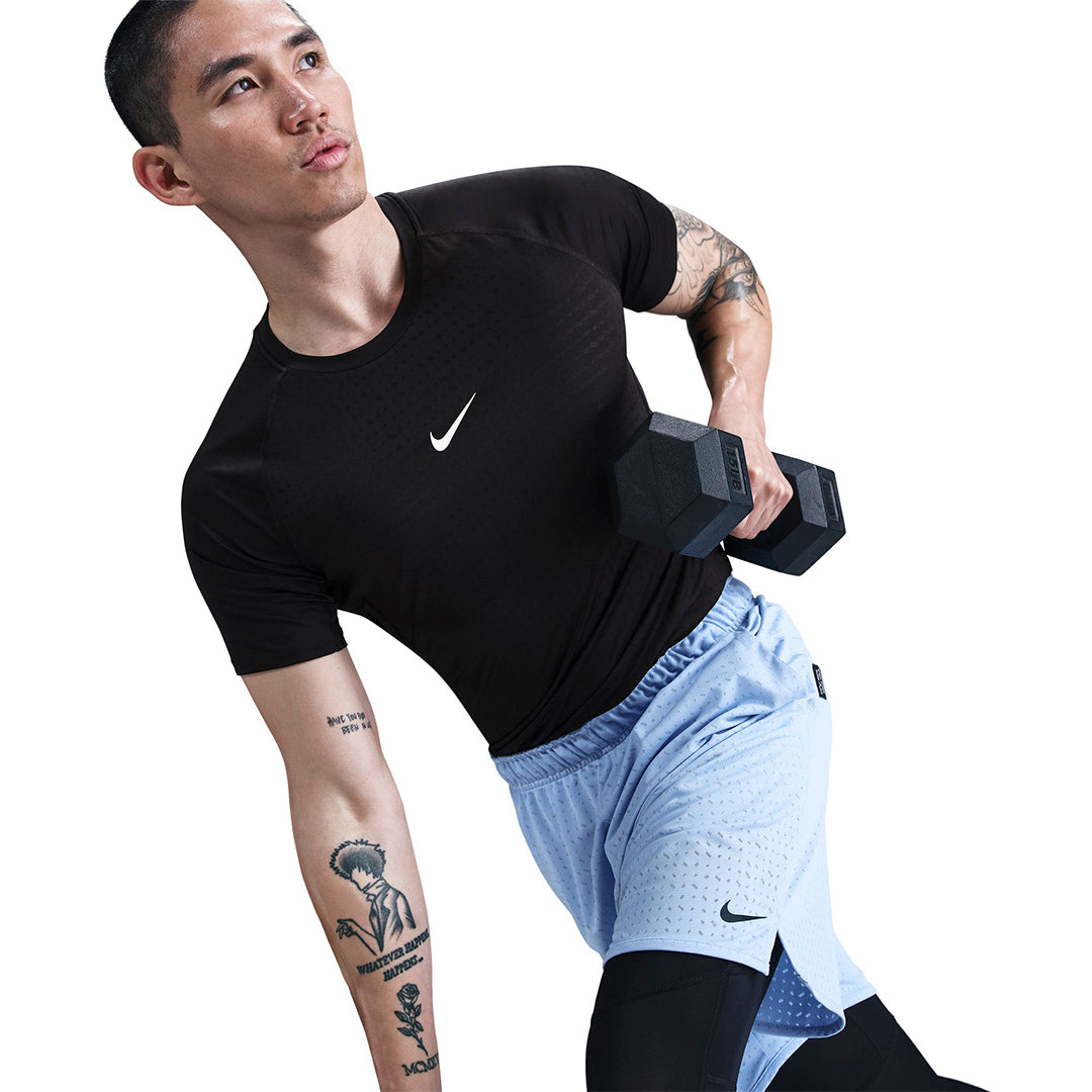 Nike Men Pro Breathe Slim Short-Sleeve Top | HJ4056-010