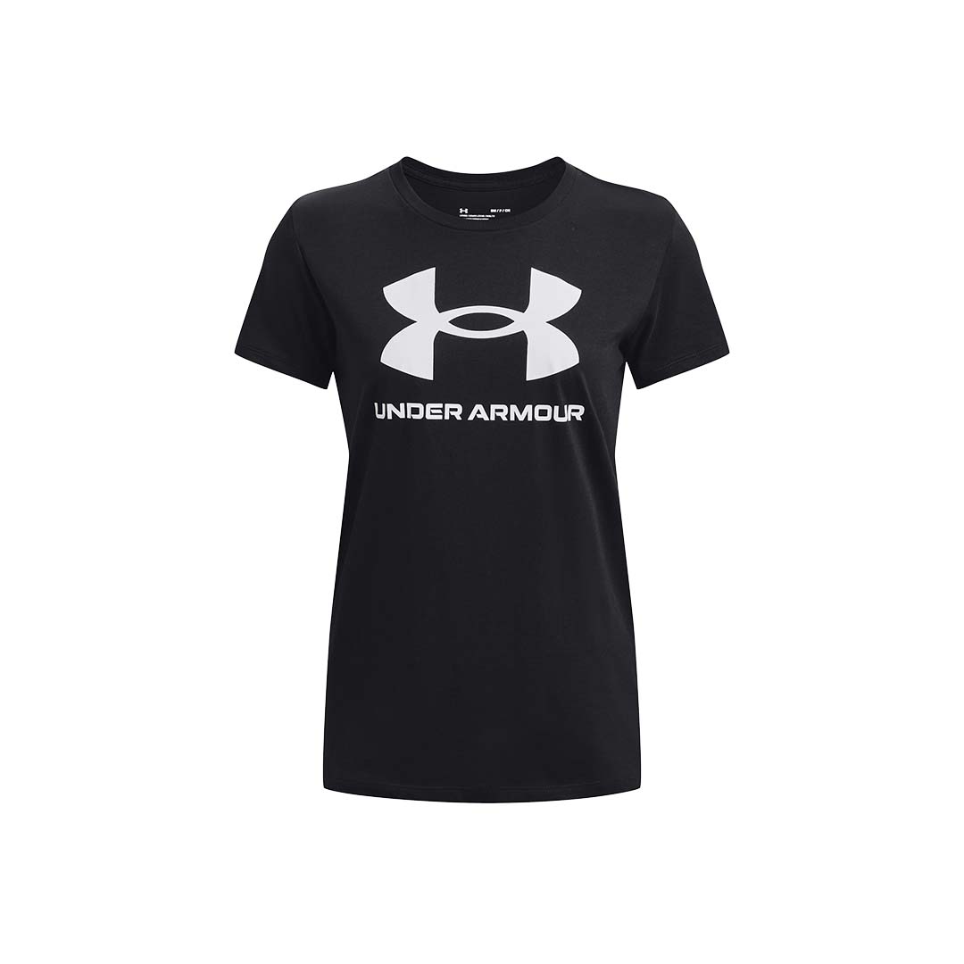Under Armour Women Sportstyle Logo Short Sleeve | 1356305-001