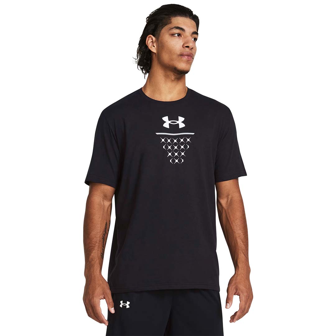Under Armour Men Basketball Net Icon Short Sleeve | 1382855-001
