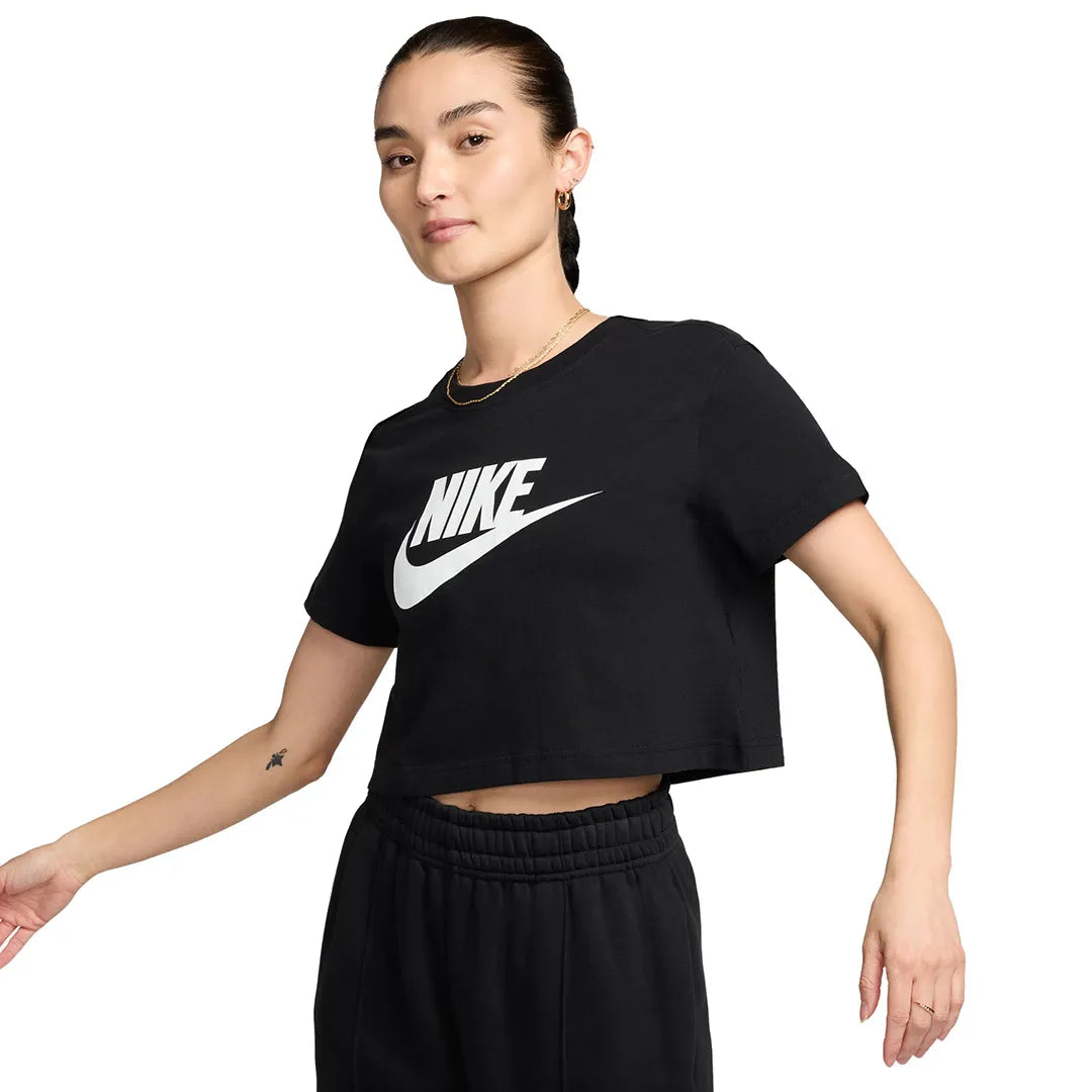 Nike Women Sportswear Essential Cropped T-Shirt | BV6176-010
