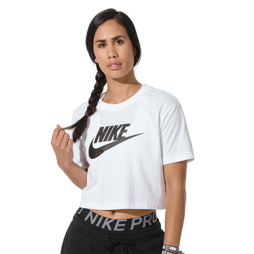 Nike Women Sportswear Essential Cropped T-Shirt | BV6176-010