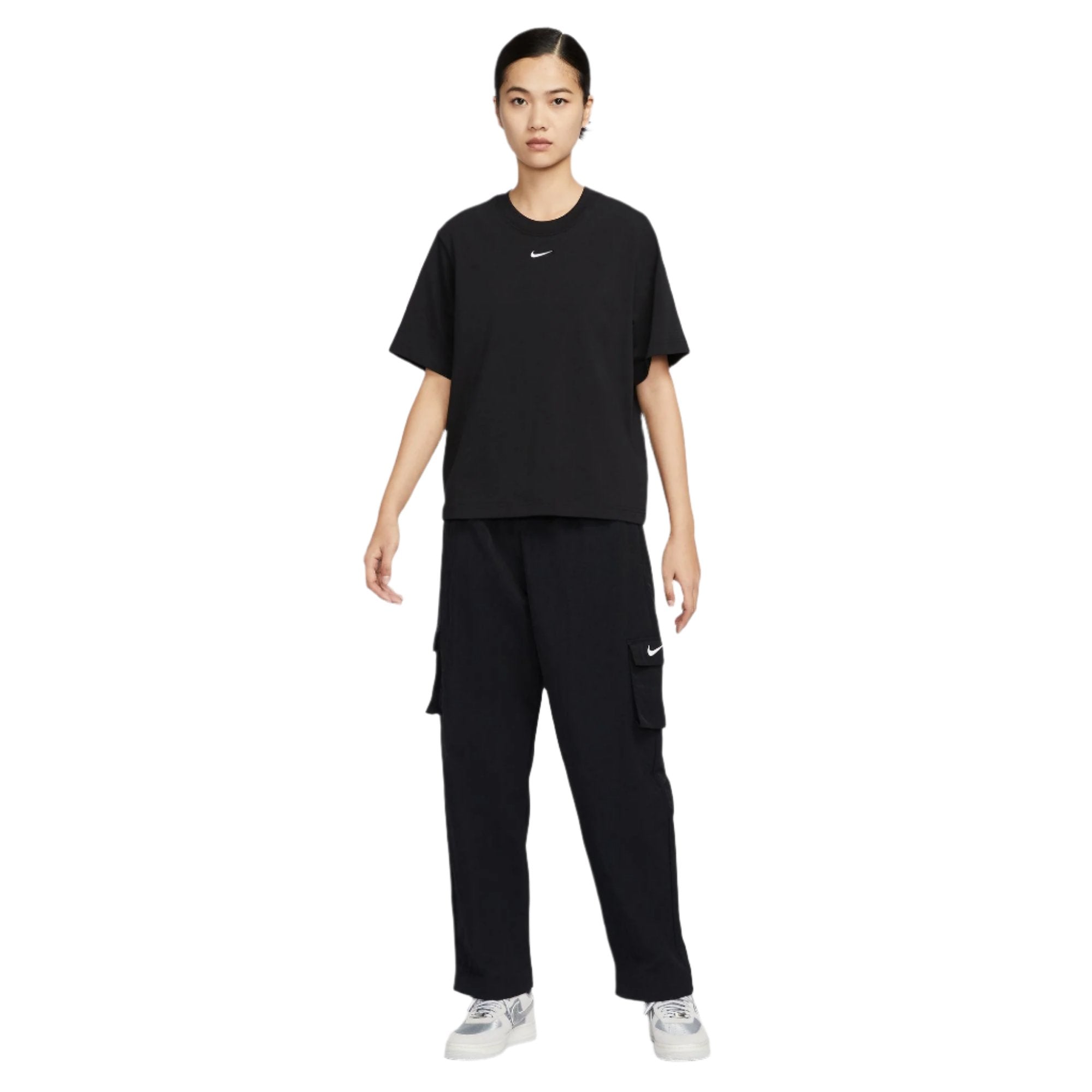 Nike Women Sportswear Essential Boxy T-Shirt | DD1238-010