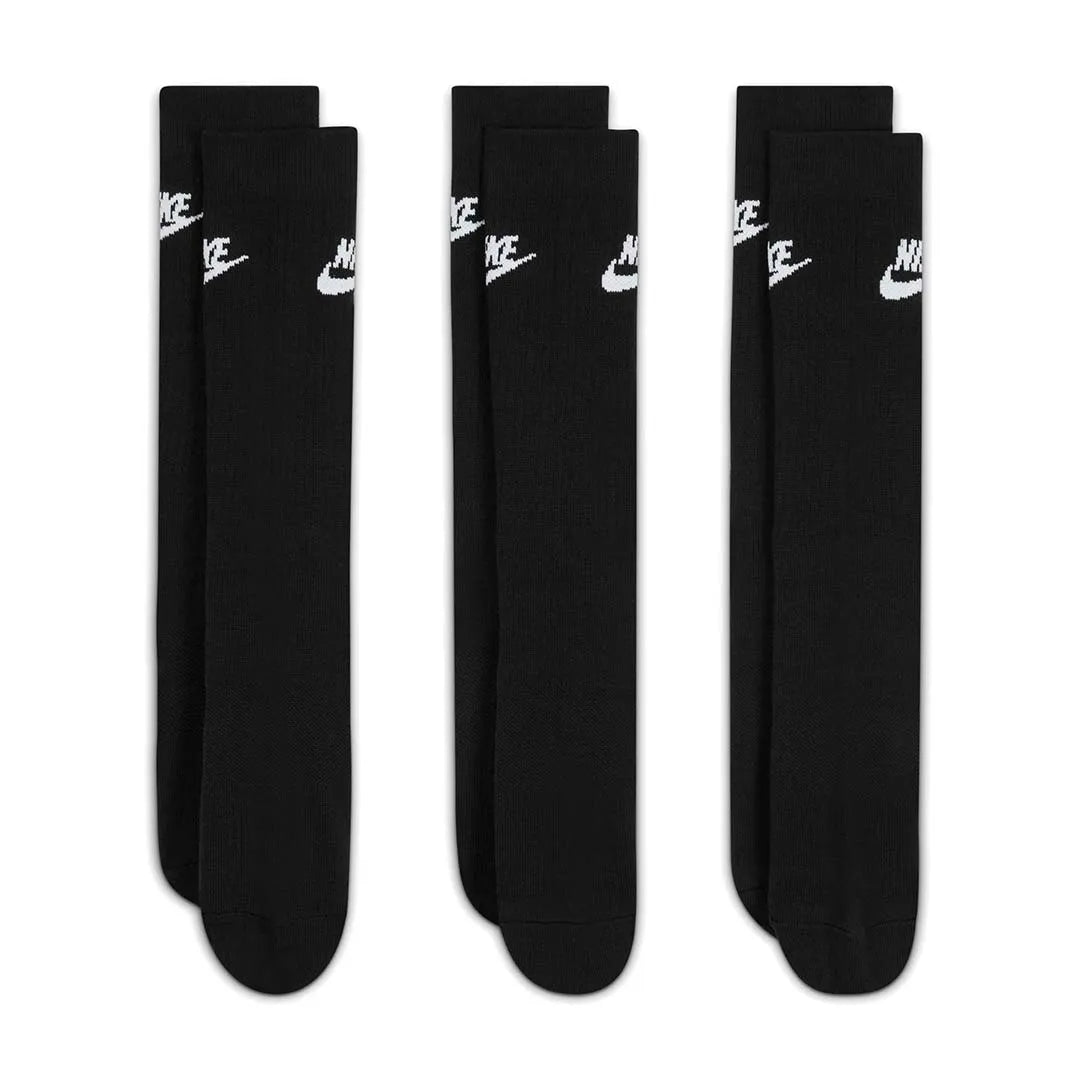 Nike Unisex Sportswear Everyday Essential Crew Socks 3 Pairs | DX5025-010