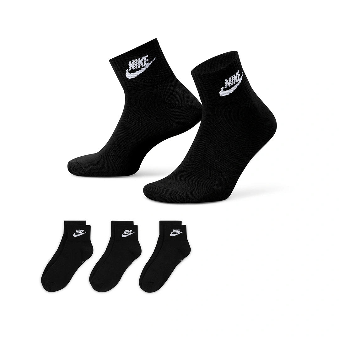 Nike Unisex Everyday Essential Ankle Socks 3 Pairs | DX5074-010