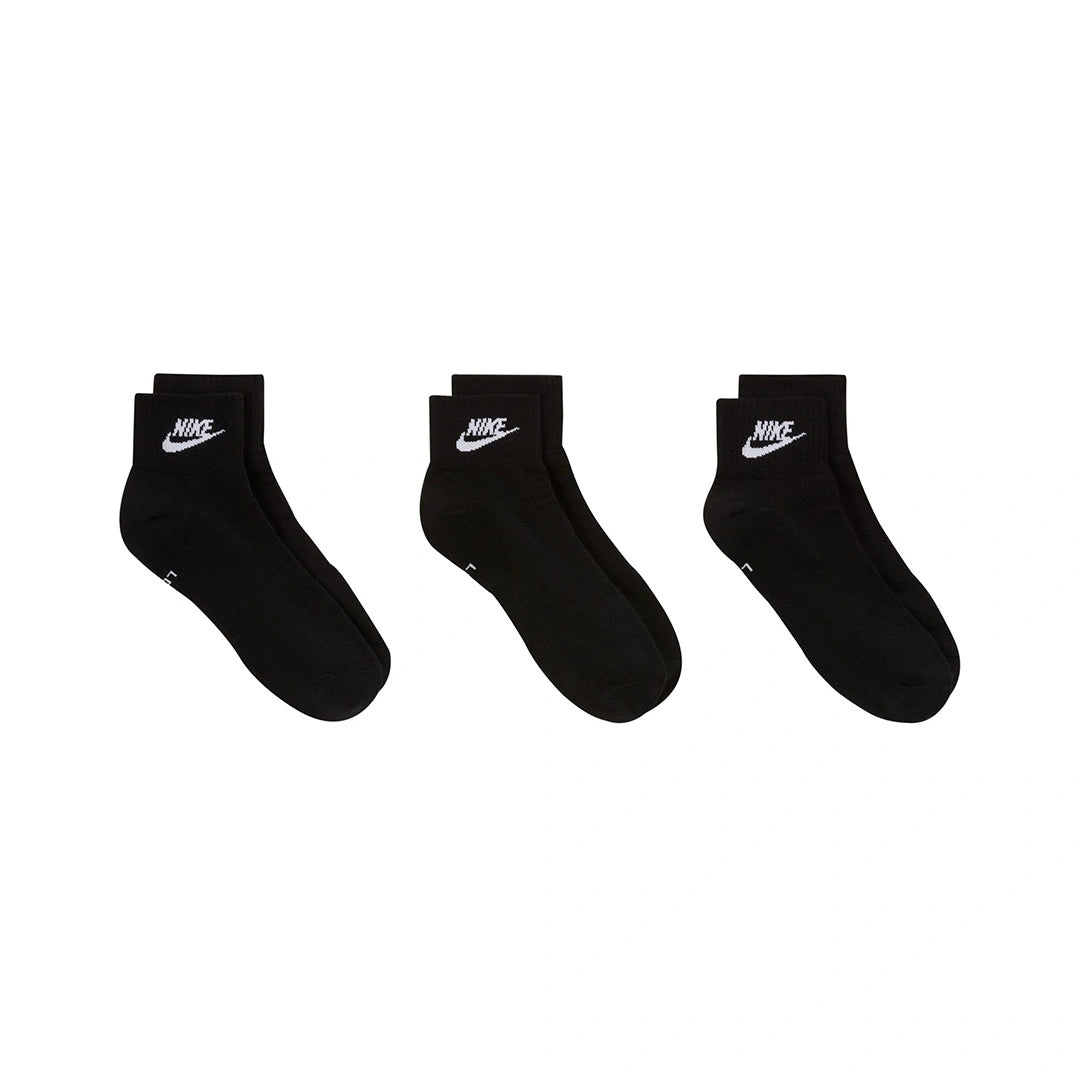 Nike Unisex Everyday Essential Ankle Socks 3 Pairs | DX5074-010