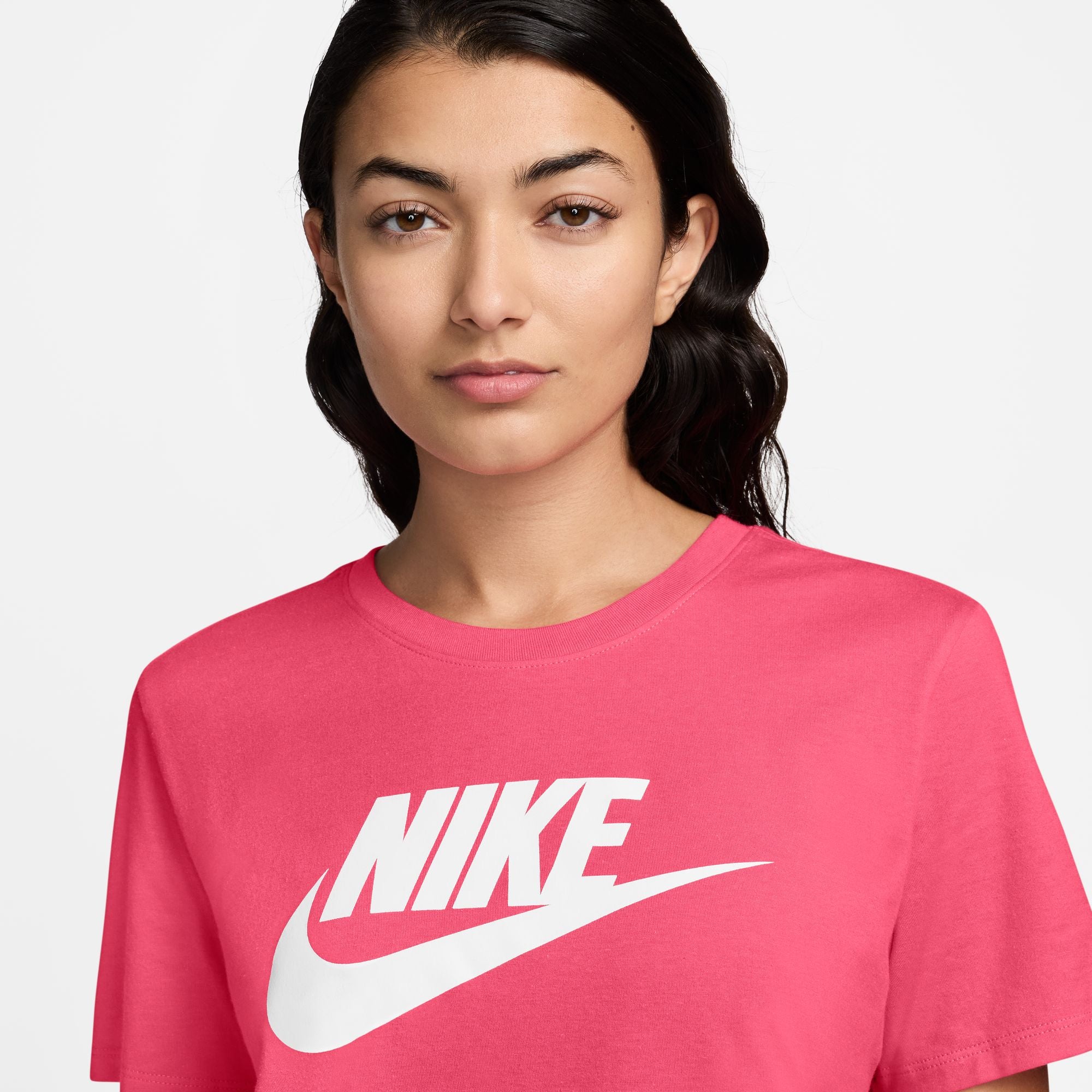 Nike Women Sportswear Essentials Logo T-Shirt | DX7907-629