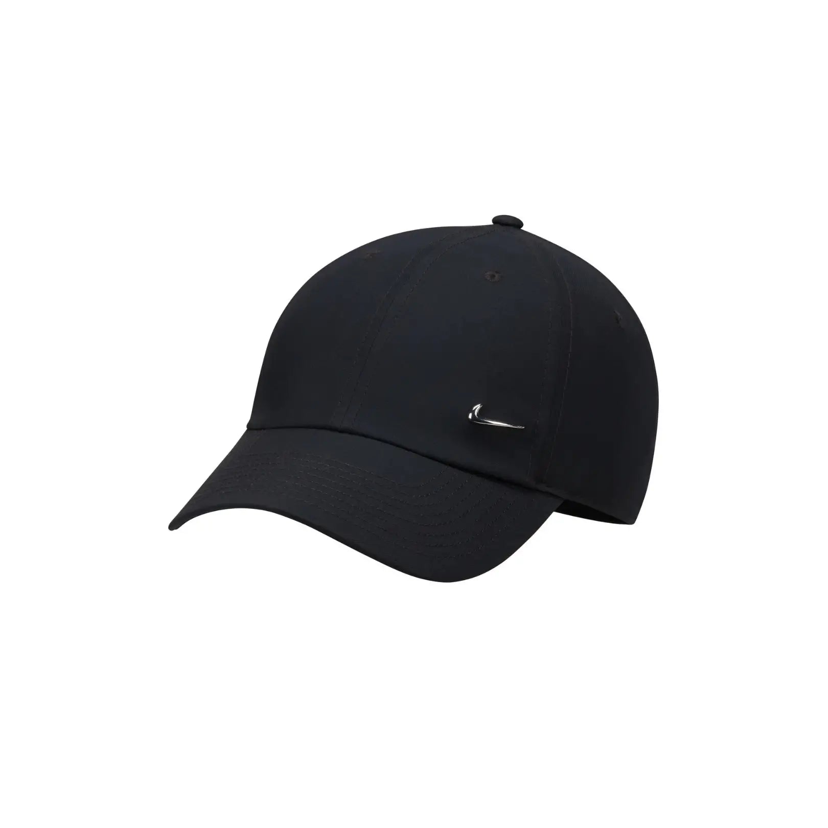 Nike Unisex Dri-FIT Club Unstructured Metal Swoosh Cap | FB5372-010