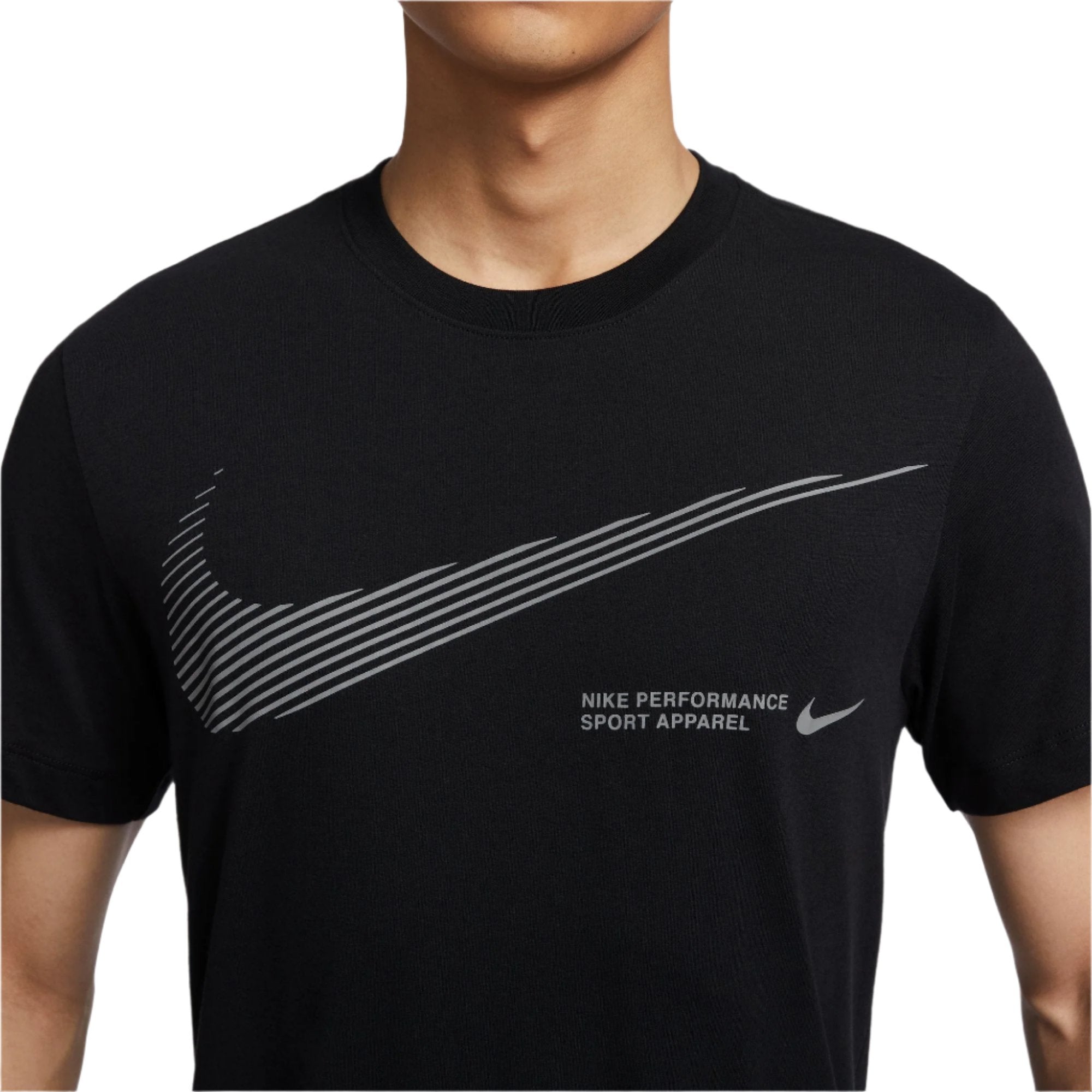 Nike Men Dri-FIT Fitness T-Shirt | FV8369-010