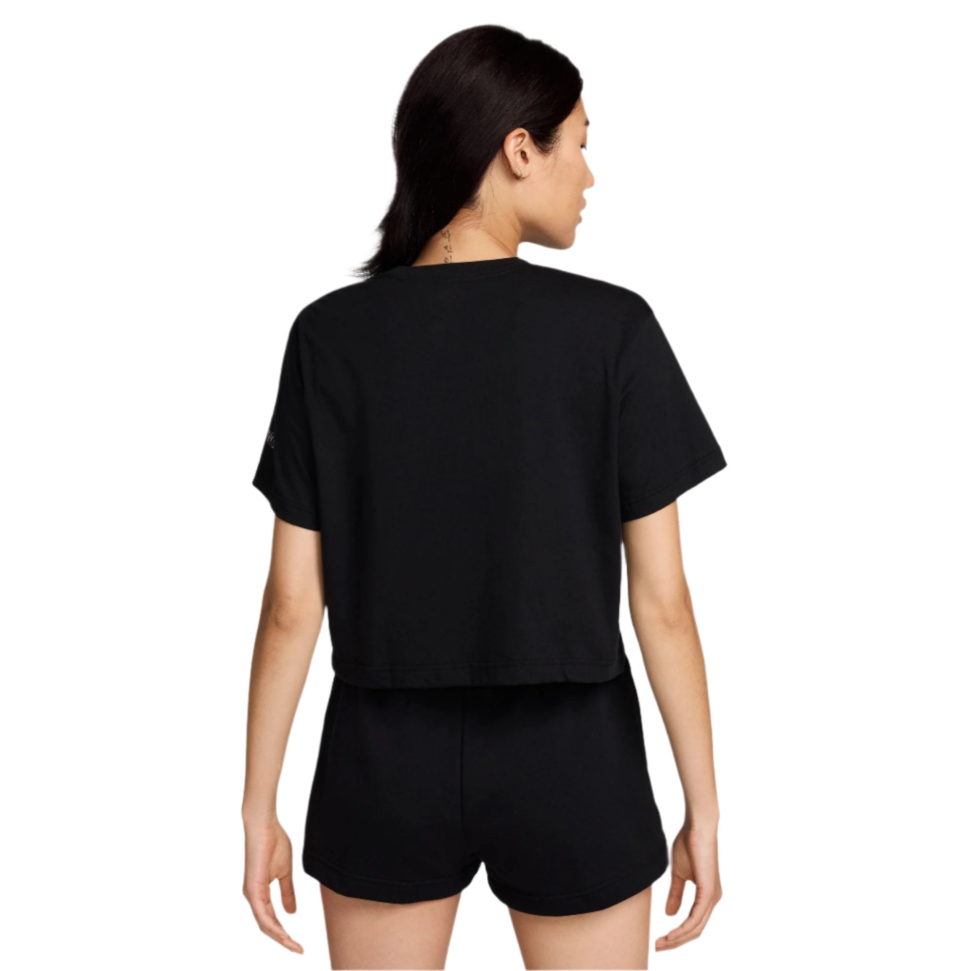 Nike Women Sportswear Loose Short-Sleeve Cropped T-Shirt | FZ2856-010