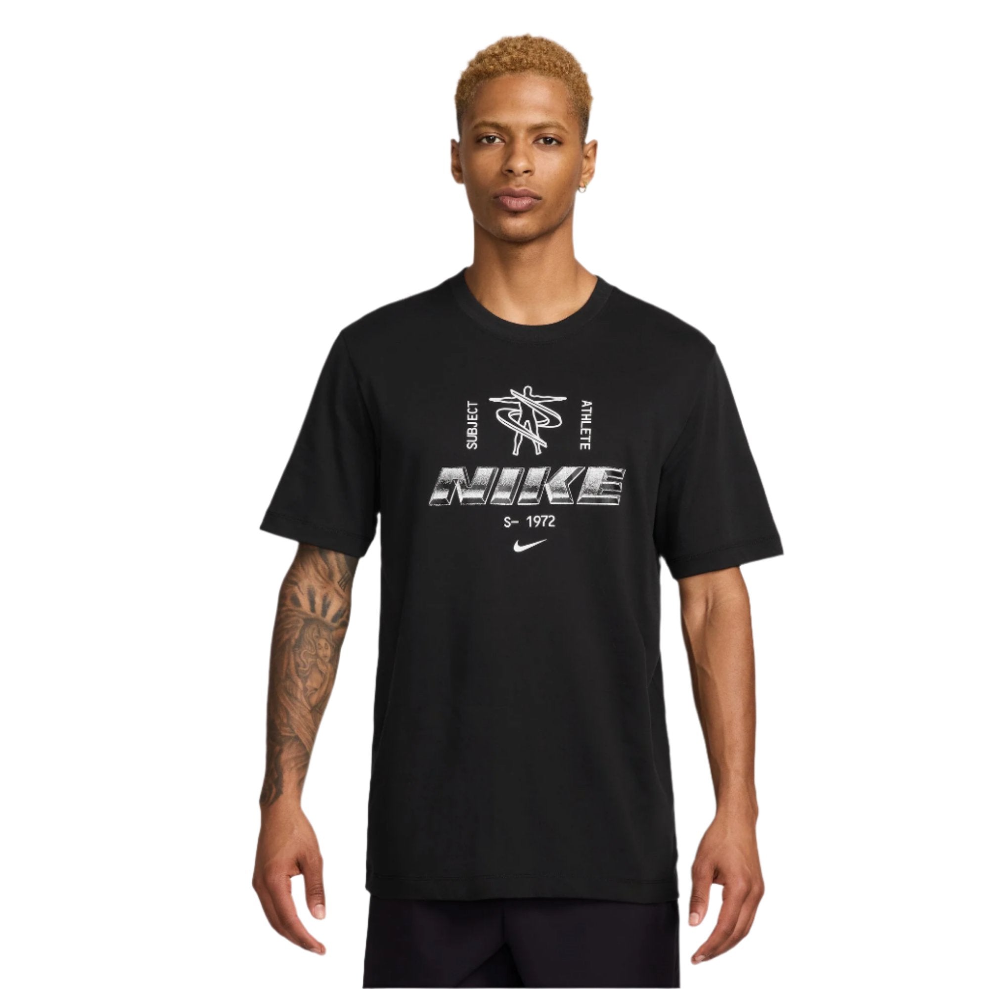 Nike Men Dri-FIT Fitness T-Shirt | HF6135-010