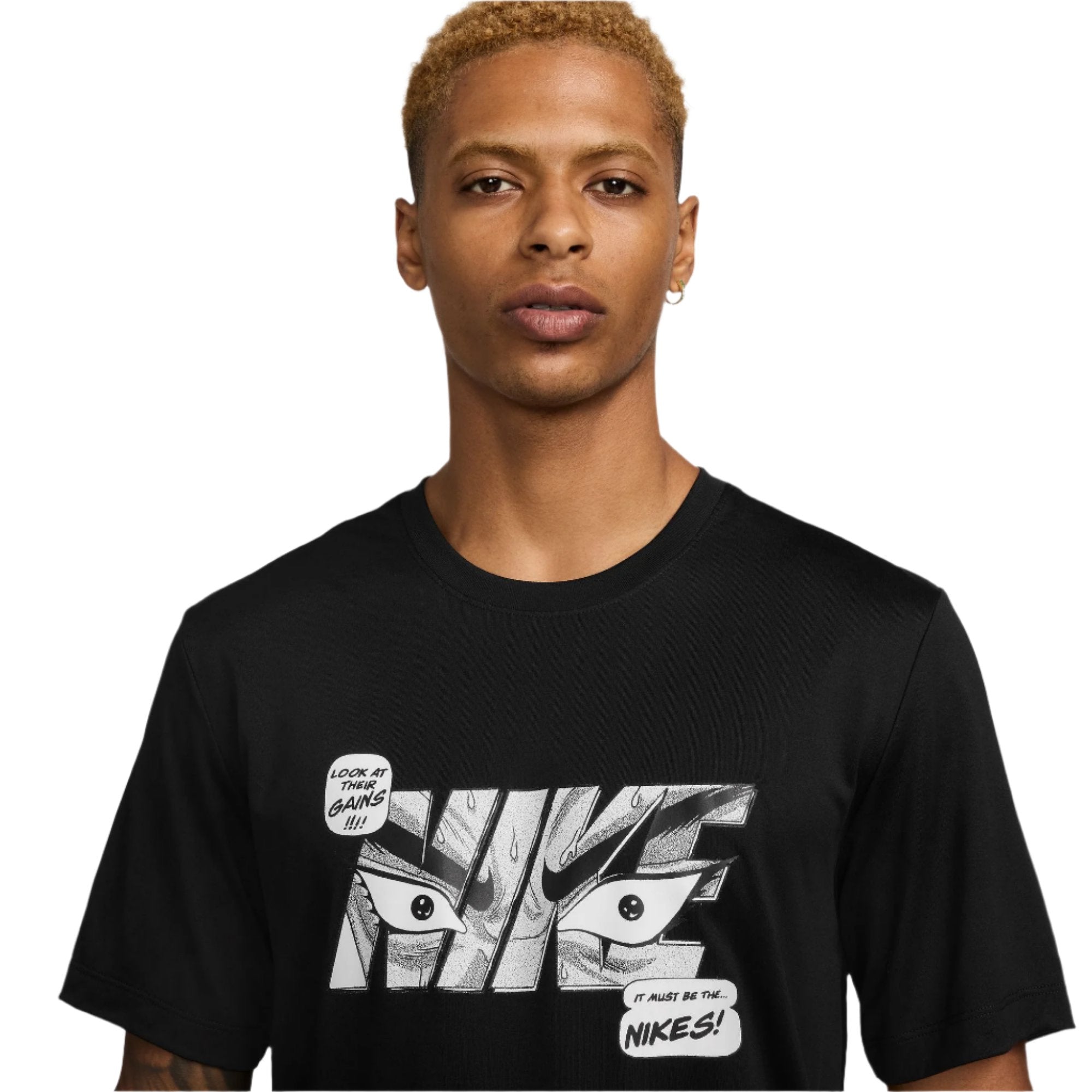 Nike Men Dri-FIT Fitness T-Shirt | HF6145-010