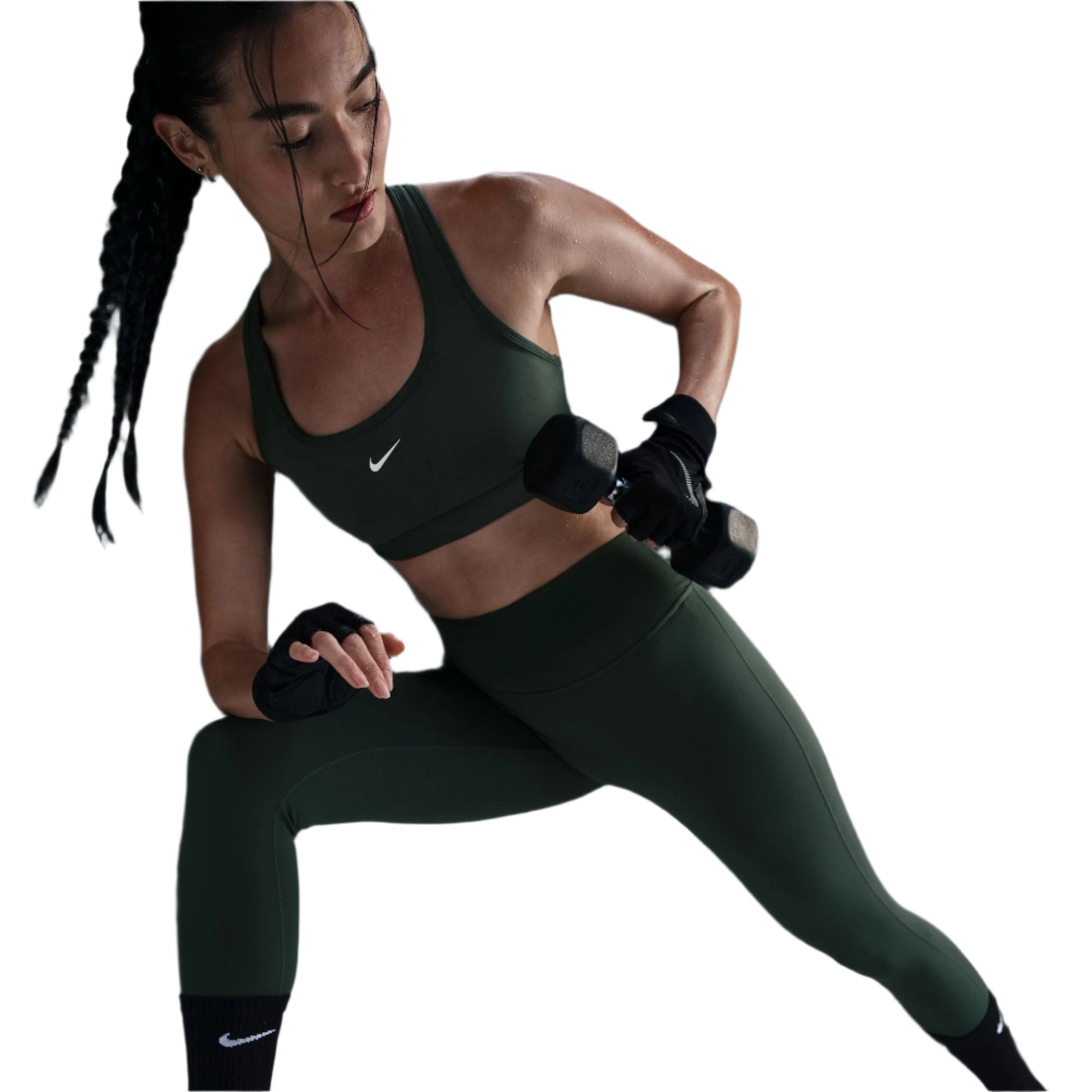 Nike Women One Seamless Front High-Waisted Full-Length Leggings | HJ9196-338