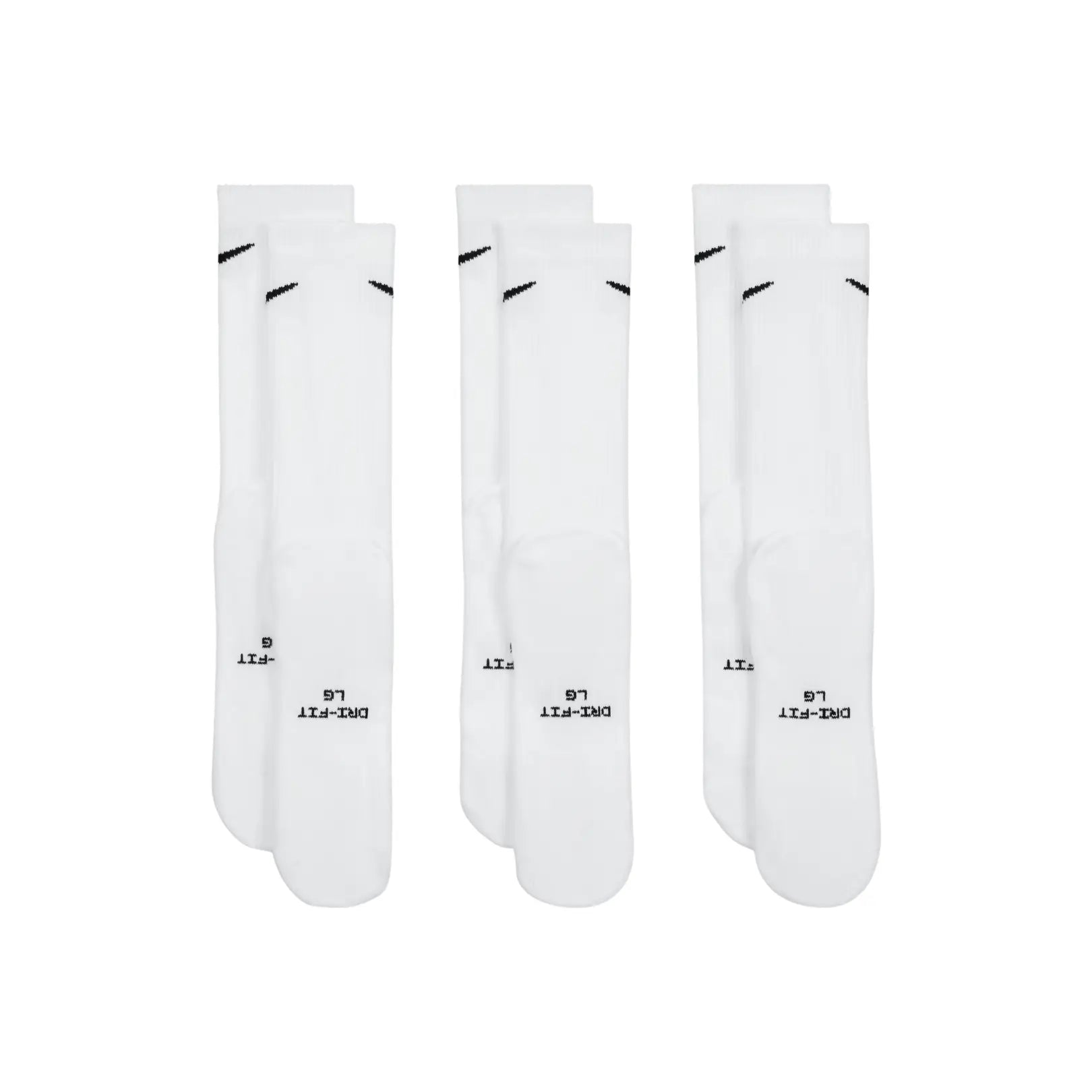 Nike Unisex Everyday Elevated Crew Socks (3 Pairs) | HQ4335-901
