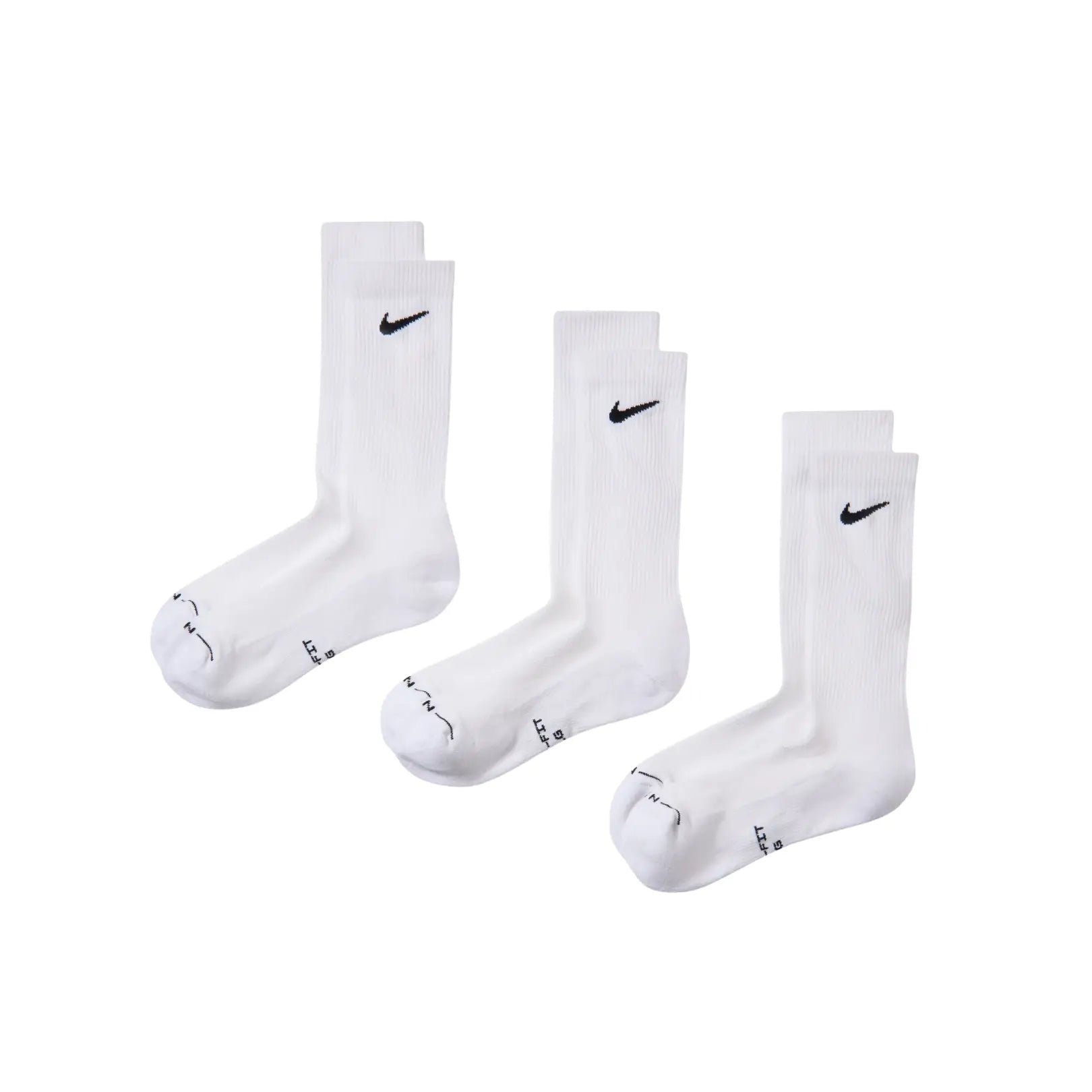 Nike Unisex Everyday Elevated Crew Socks (3 Pairs) | HQ4335-901