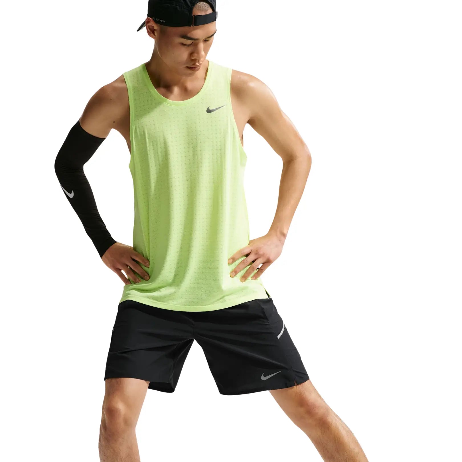 Nike Men Miler Dri-FIT 7 Brief-Lined Running Shorts | IF2071-010