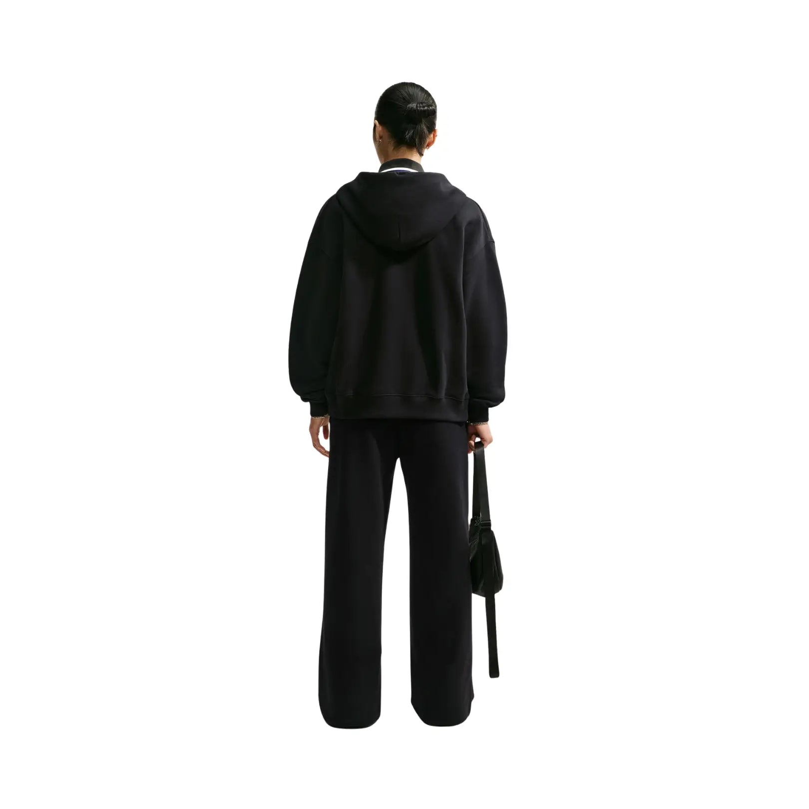 Nike Women Studio Fleece Medium Weight Mid-Rise Wide-Leg Pants | IM8103-001