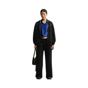 Nike Women Studio Fleece Medium Weight Mid-Rise Wide-Leg Pants | IM8103-001