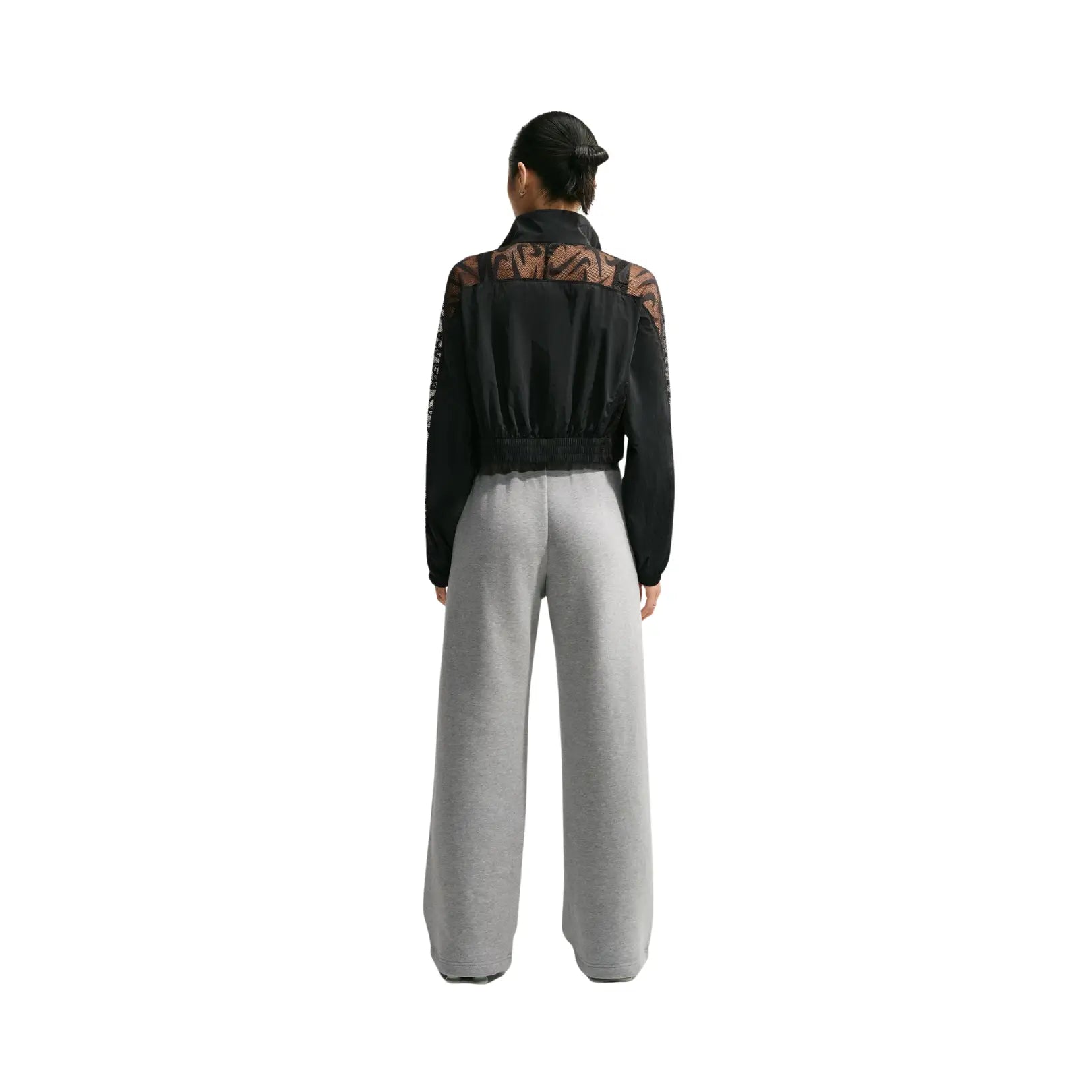 Nike Women Studio Fleece Medium Weight Mid-Rise Wide-Leg Pants | IM8103-063