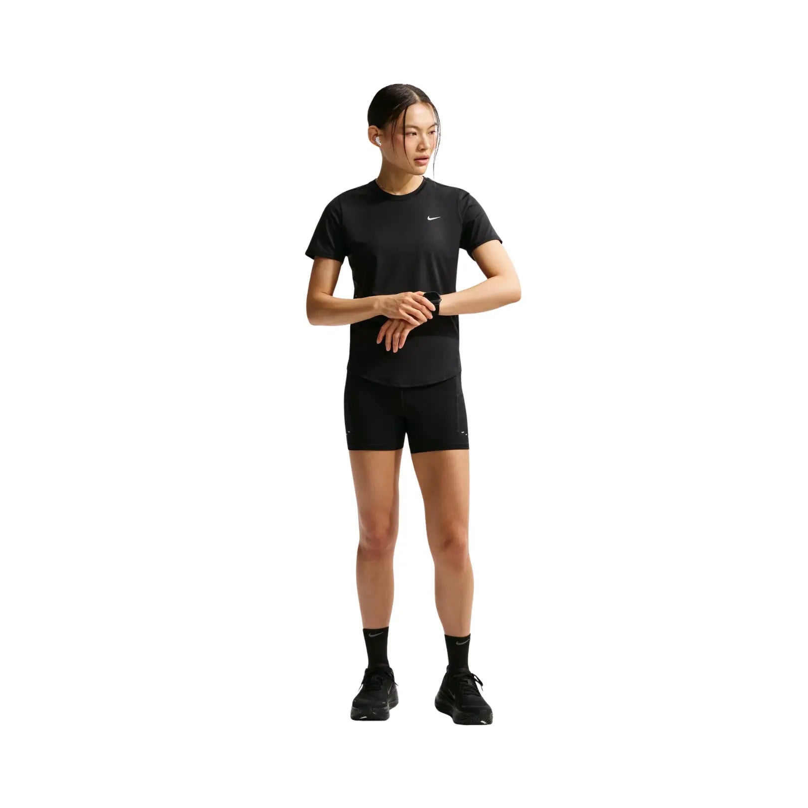 Nike Women Swift Dri-FIT Short-Sleeve Running Top | IU1053-010