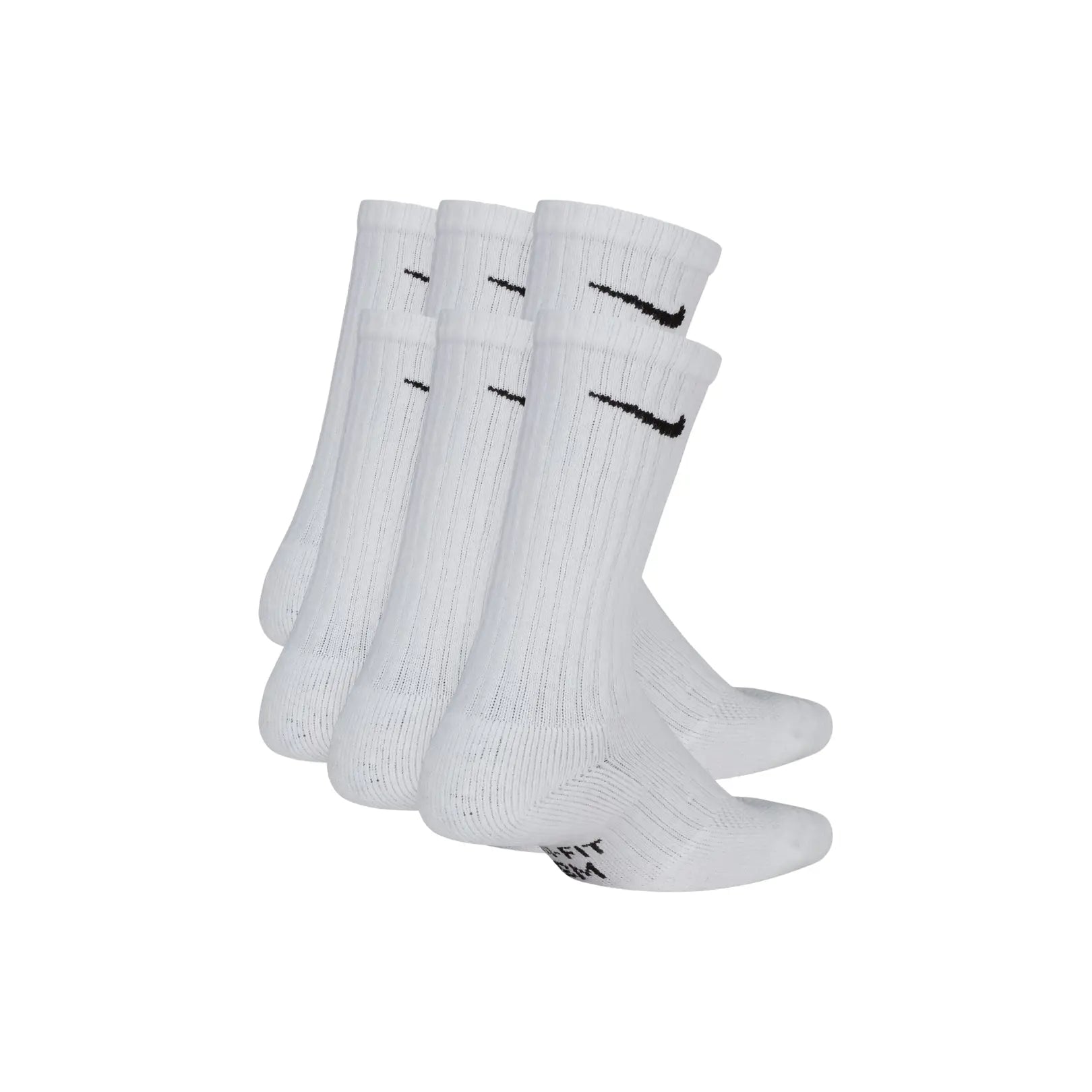 Nike Kids Everyday Cushioned Crew Socks (6 Pairs) | SX6910-100