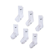 Nike Kids Everyday Cushioned Crew Socks (6 Pairs) | SX6910-100