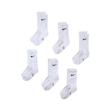 Nike Kids Everyday Cushioned Crew Socks (6 Pairs) | SX6910-100