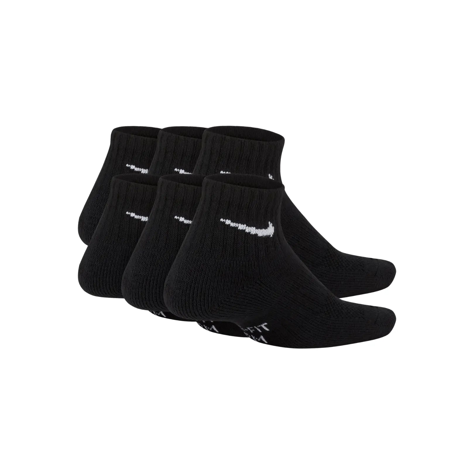 Nike Kids Everyday Cushioned Ankle Socks (6 Pairs) | SX6912-010
