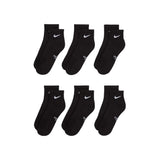 Nike Kids Everyday Cushioned Ankle Socks (6 Pairs) | SX6912-010