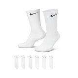 Nike Men Everyday Cushioned Training Crew Socks (6 Pairs) | SX7666-100