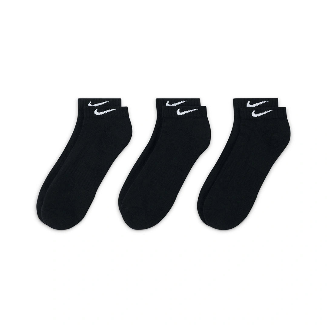 Nike Unisex Everyday Cushioned Training Low Socks 3 Pairs | SX7670-010