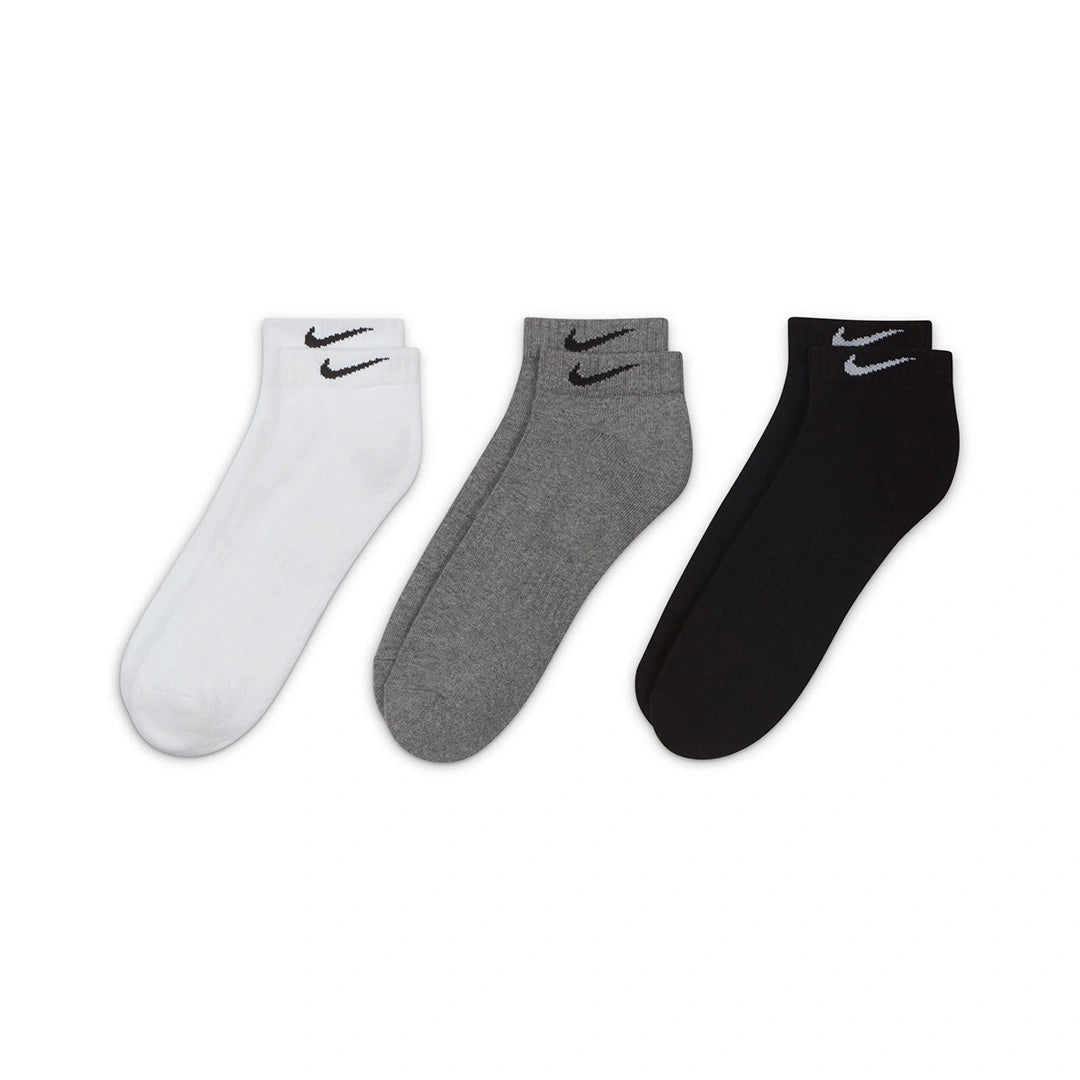 Nike Unisex Everyday Cushioned Training Low Socks 3 Pairs | SX7670-964