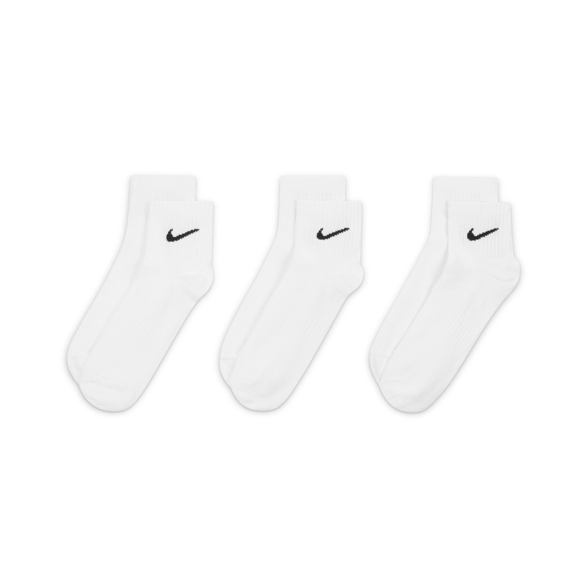 Nike Everyday Lightweight Training Ankle Socks (3 Pairs) | SX7677-100