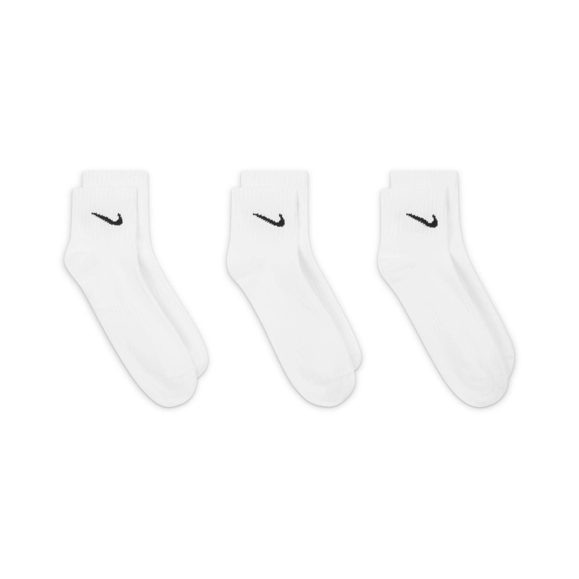 Nike Everyday Lightweight Training Ankle Socks (3 Pairs) | SX7677-100