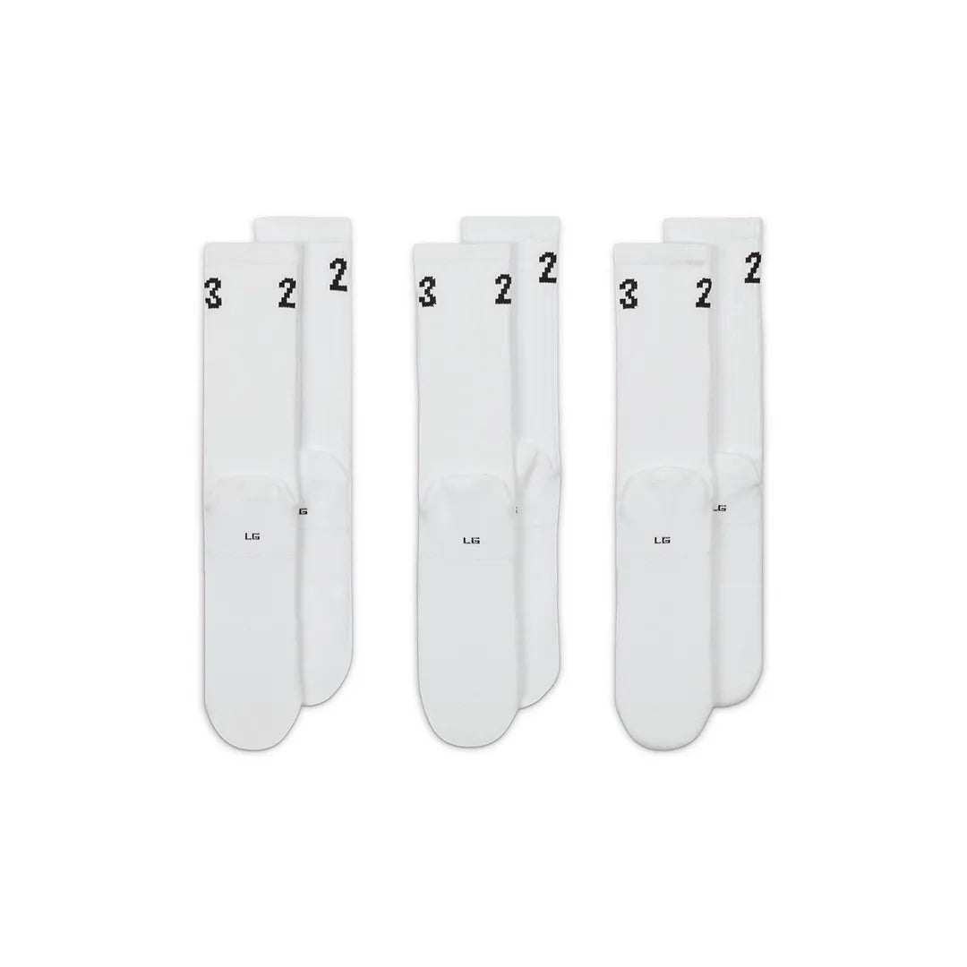 Nike Men Essentials Crew Socks (3 Pairs) | DA5718-100