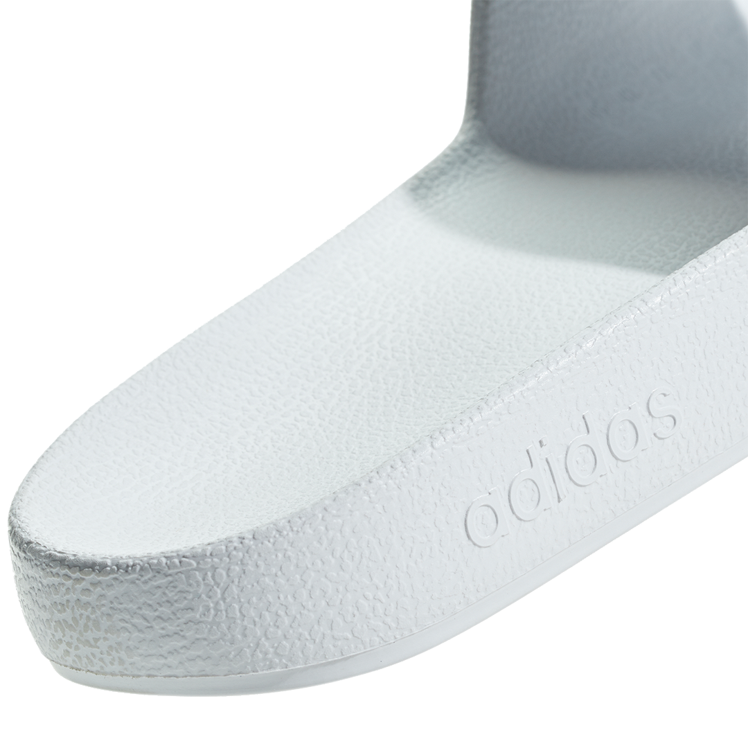 Adidas Men's Adilette Aqua Swim Slides in Cloud White/Core Black