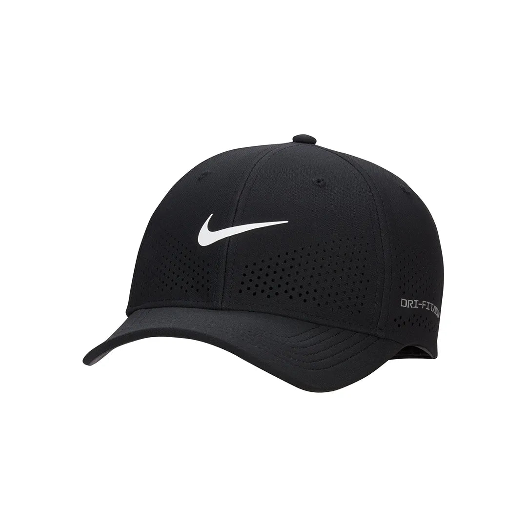 Nike Men Dri-Fit ADV Rise Structured SwooshFlex Cap | FB5633-010