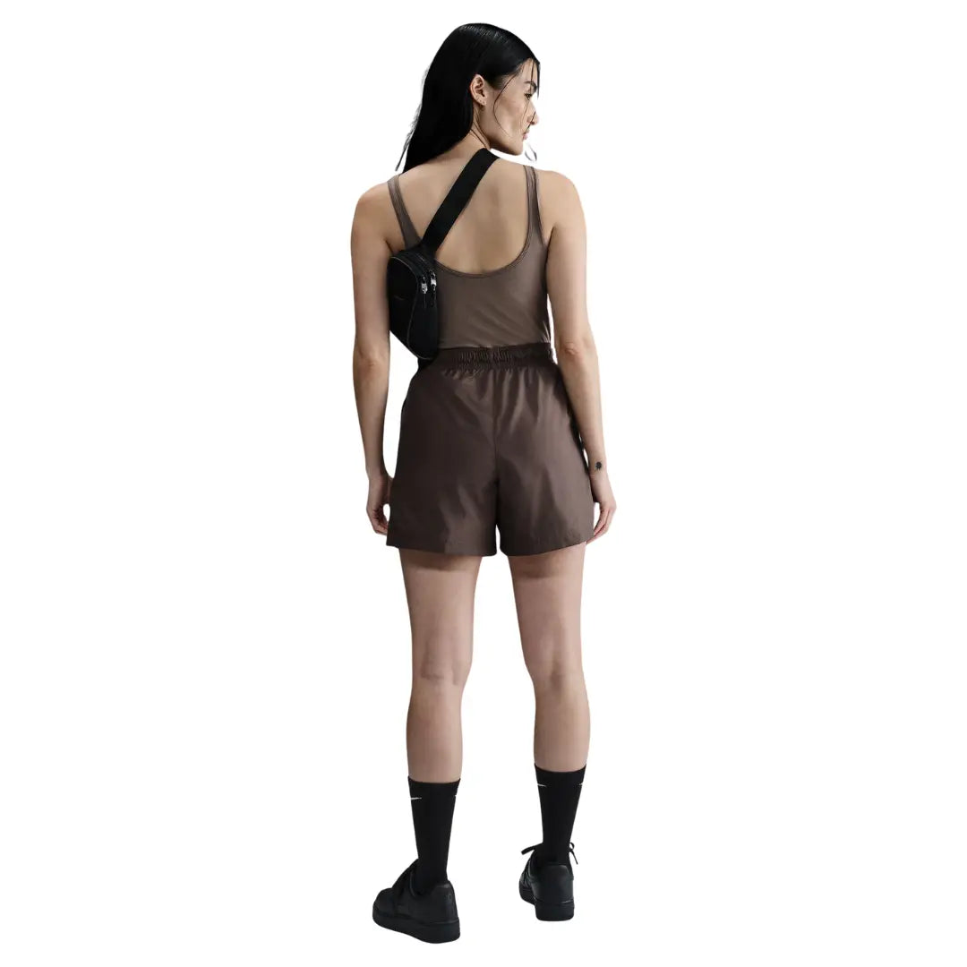 Nike Women Sportswear Classic Wovens Mid-Rise Shorts | FV7558-004
