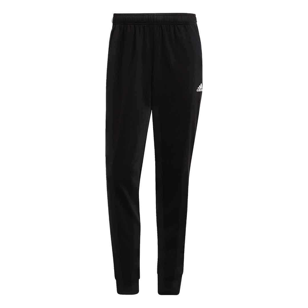 adidas Women Black Essentials 3-Stripes Woven 7/8 Pants | HT3398