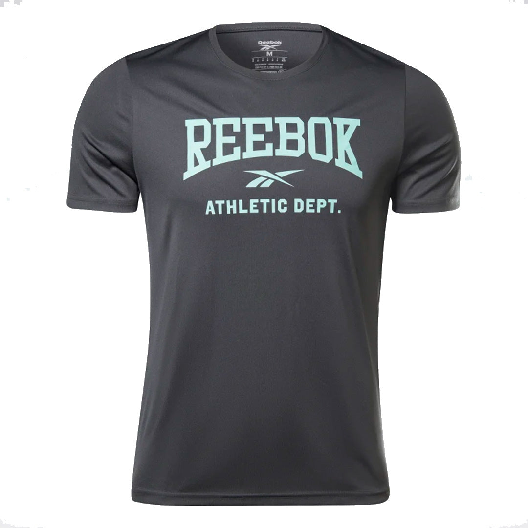 Reebok Men Night Black Workout Ready Graphic T-Shirt | HI3911