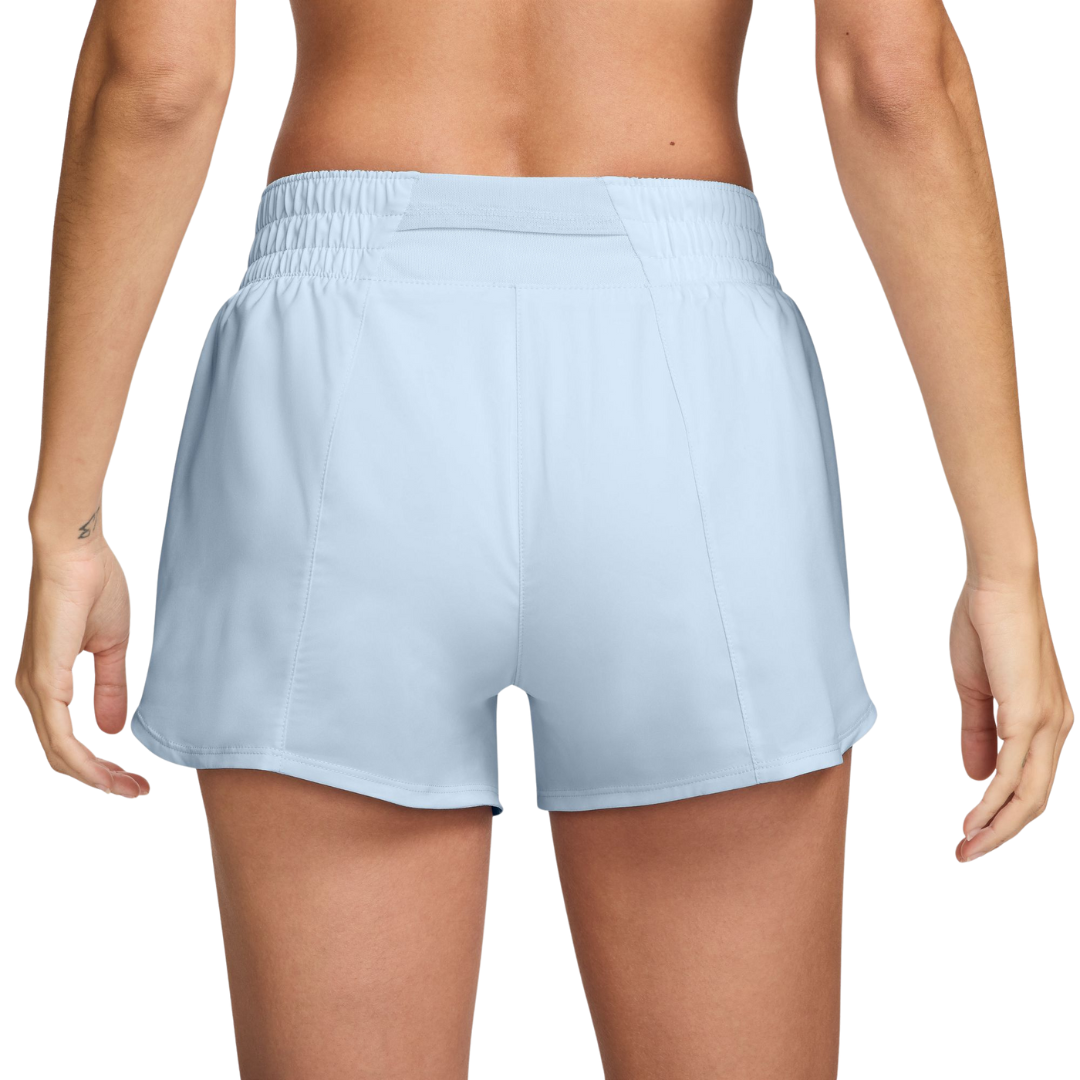 Nike Women One Dri-Fit Mid-Rise Brief-Lined Running Shorts | HJ2196-423