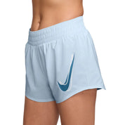 Nike Women One Dri-Fit Mid-Rise Brief-Lined Running Shorts | HJ2196-423