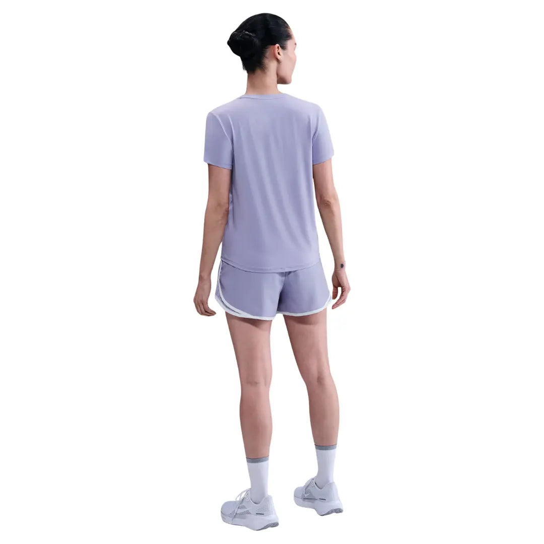 Nike Women One Swoosh Dri-Fit Short-Sleeve Running Top | HJ2205-533